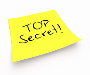 Notizzettel - Top Secret!