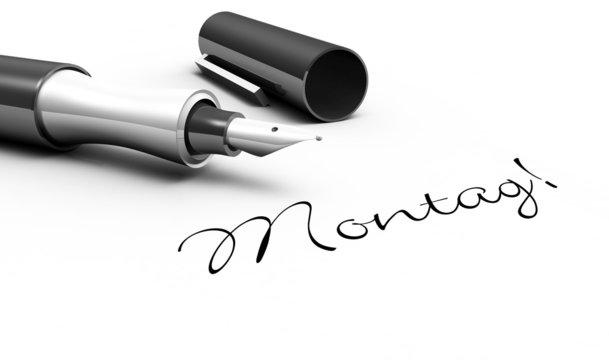 Montag - Stift Konzept