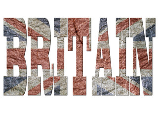 British grunge letters