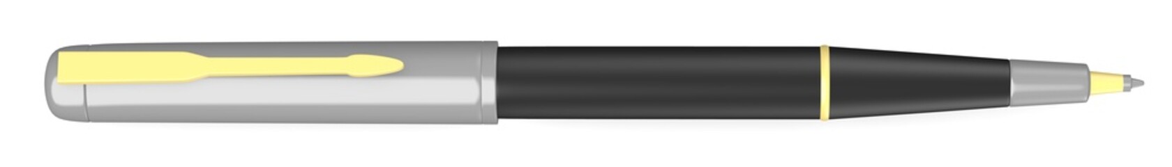 3d render of luxury pen