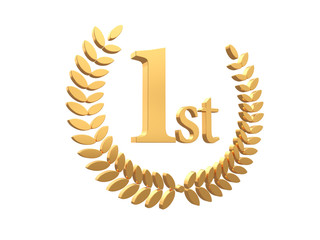 Couronne de laurier - 1er