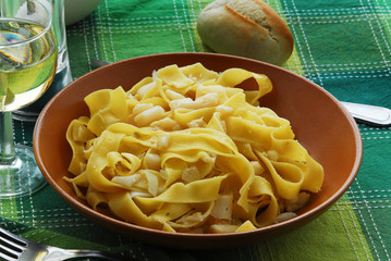 Pappardelle agli asparagi 面食芦笋