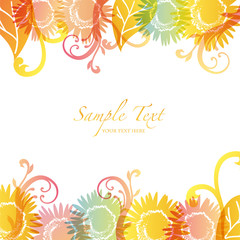 sunflower background