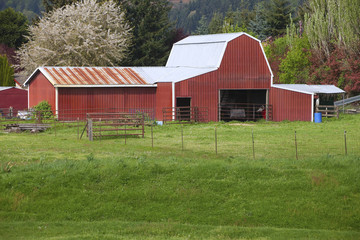 Country barn.