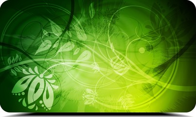 Vector floral design