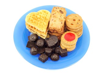 Chocolates and cookies