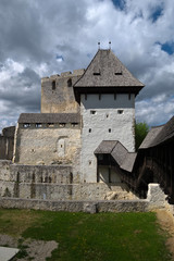 Fototapeta na wymiar Europejski średniowieczny zamek