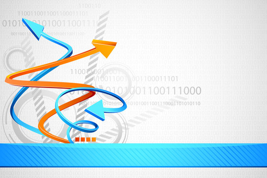 Abstract Arrow Background