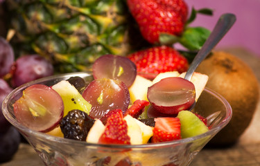 delicious fruit salad