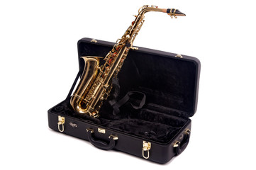 Naklejka premium Saxophone