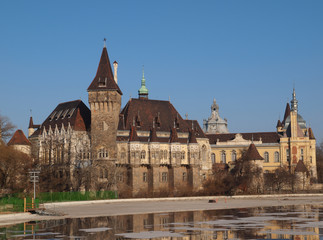vajdahunyad Castle, Budapest, Hungary.