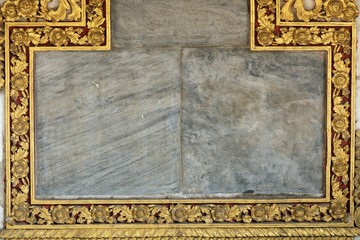 golden religious frame