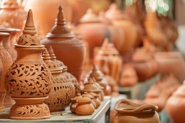 Obraz na płótnie Canvas thai tradycyjna ceramika