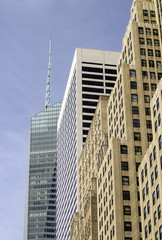 Fototapeta premium Winter Colors of Manhattan Skyscrapers