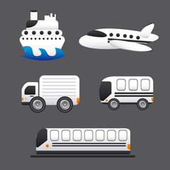 Naklejka premium transportation