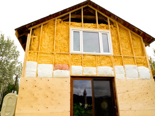 Retrofit old house with energy saving insulating