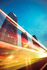 Naklejka premium City of modern architecture