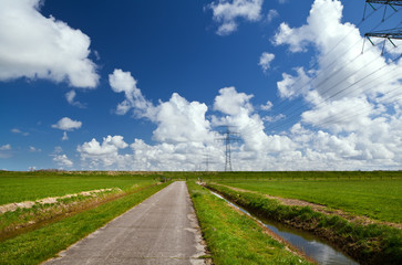 rural road for bikes