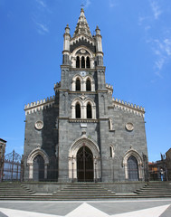 Fototapeta na wymiar Cattedrale Chiesa di santa Maria Randazzo