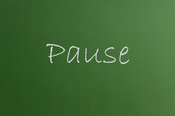 Pause