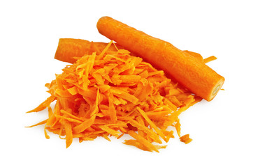 Grated orange carrots