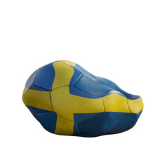 sweden deflated soccer ball