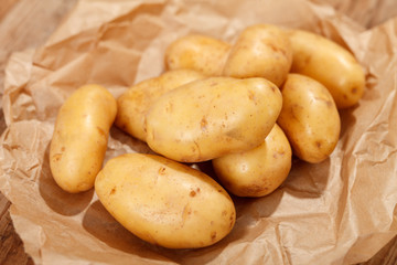 fresh potatoes