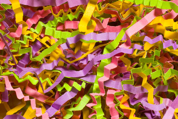 Fototapeta premium paper streamers for celebration