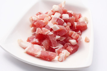 allumettes de poitrine de porc