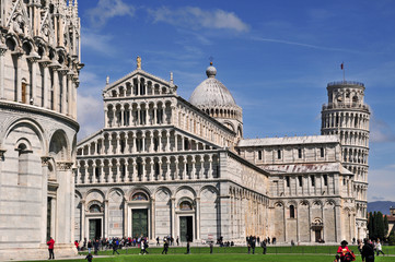 Obraz premium Pisa, piazza dei miracoli e torre