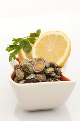 patelle limone e prezzemolo