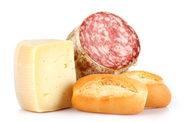 Pane,salame e formaggio