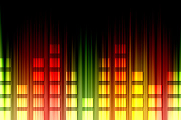 Sound wave abstract background