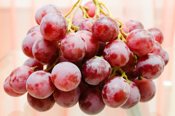 red grapes