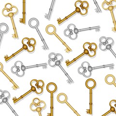 pattern of old keys