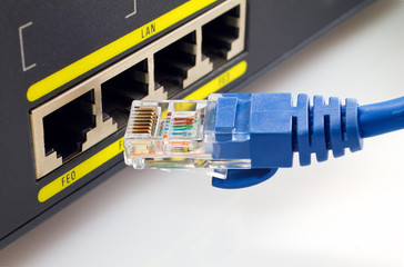 conexión a router