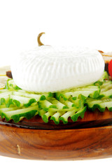 salmon fillet with cheese