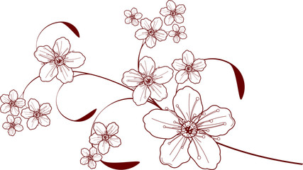 Cherry blossom design
