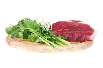 raw meat : fresh beef