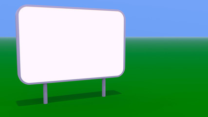 Fototapeta premium advertising billboard