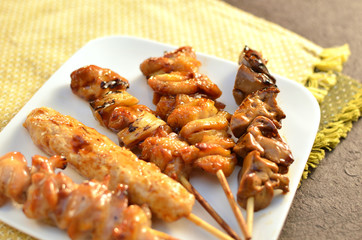 焼き鳥盛合わせ