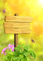 Fototapeta premium Message of nature