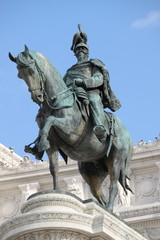 Equestrian monument to Victor Emmanuel II