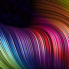 Colorful abstract lines for background © tigger11th