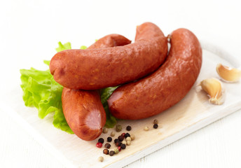 smoked sausages