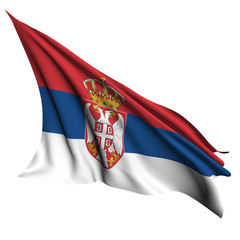Serbia flag - collection no_4