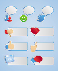 social media icons
