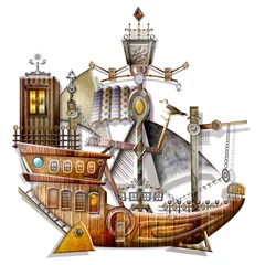 Rolgordijnen Old ship © Rosario Rizzo