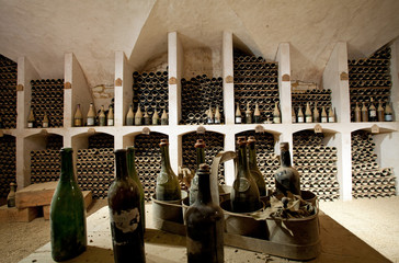 Fototapety  starożytna piwnica win