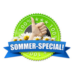 Sommer-Special! Button, Icon
